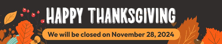  We will be closed on November 28th for Thanksgiving | Honest-1 Auto Care Deltona